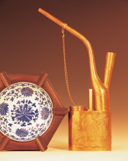Pipe à eau chinoise