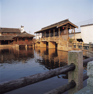 The Double Bridge,Wuzhen Town,Zhejiang,China