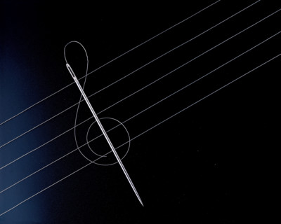 a stave consisted of needle and threads