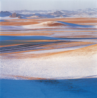The snowscape of Bashang,Hebei Province,China