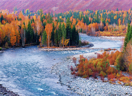 Hanasi Lake, Sinkiang,China