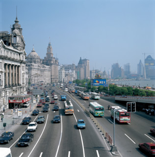 The bund of Shanghai,China