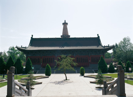 The Dafo Temple,Zhangye,Gansu,China