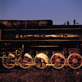 A steam train from Northeast China