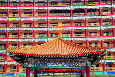 A famous building at Tongzhou District,Beijing,China