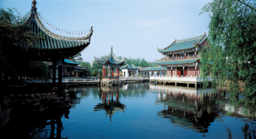 The Cuihu Garden,Kunming,Yunnan Province,China