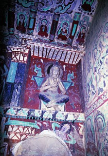 Buddha Statues at Mogao Grottoes,Dunhuang,Gansu Province,China