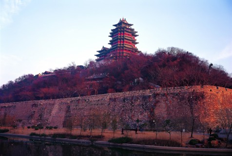 The Yuejiang Pavilion,Nanjing,Jiangsu Province,China