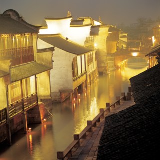The local traditional residence of WuZhen Town,Zhejiang Province,China