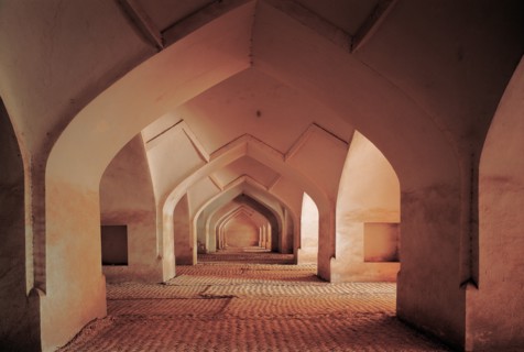 Interior of Abhujamaja Mosque in Kashi,Xinjiang,China