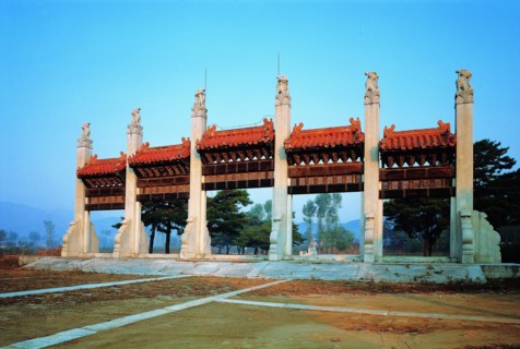 Chong Tomb of Western Qing Tombs in Hebei,China
