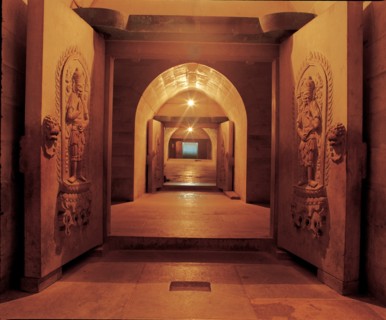 Underground palace of Yu Tomb of Eastern Qing Tombs,Hebei,China