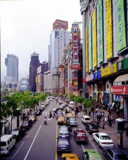 Nanjing Road in Shanghai,China