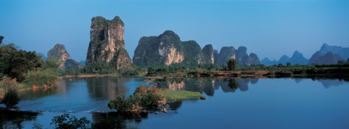 Li river in Guilin,China