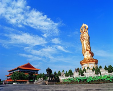 Lotus mountain in Fanyu,Guangzhou,China