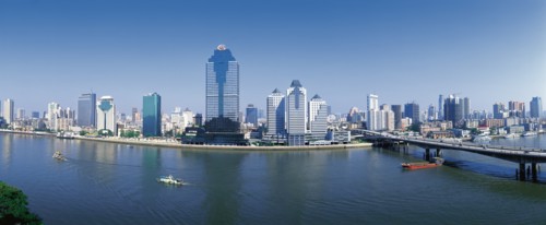 Zhujiang river of Guangzhou,China