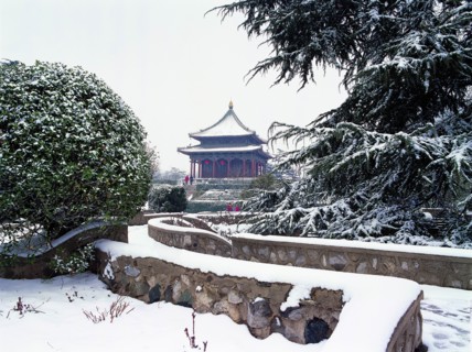 Chenxiang Pavilion in Xingqing Palace,Xi'an, China