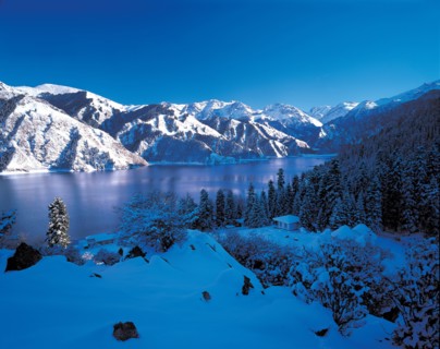 Tianchi lake, Xinjiang,China