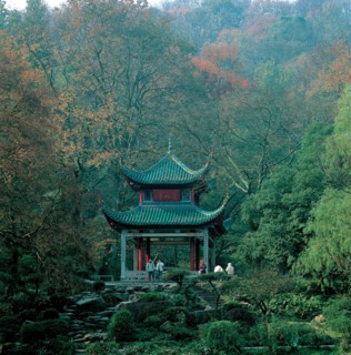 Aiwan Pavilion in Changsha,Hunan,China