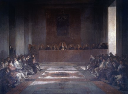 Goya, Assemblée de la Compagnie Royale des Philippines