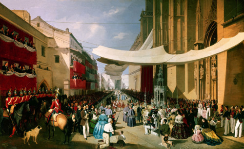 Bejarano, Procession du Corpus Christi à Séville