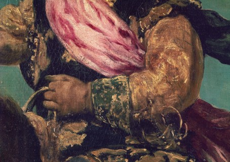 Velázquez, Equestrian Portrait of Prince Balthasar Charles (detail)