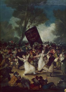 Goya, L'Enterrement de la sardine