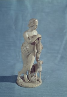 Diana, marble figurine
