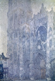 Monet, La cathédrale de Rouen. Le portail et la tour Saint-Romain, effet du matin