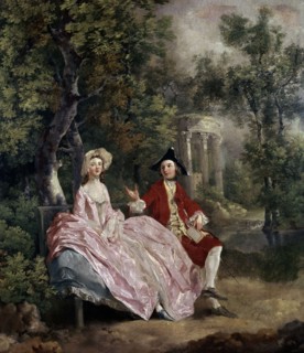 Gainsborough, Conversation in a Park