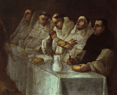 Zurbaran, Moines cisterciens