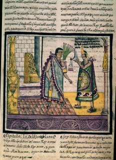 Duran, Moctezuma acceptant la couronne d'un Prince
