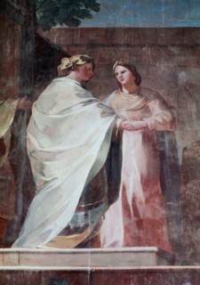 Goya, The Visitation (detail)