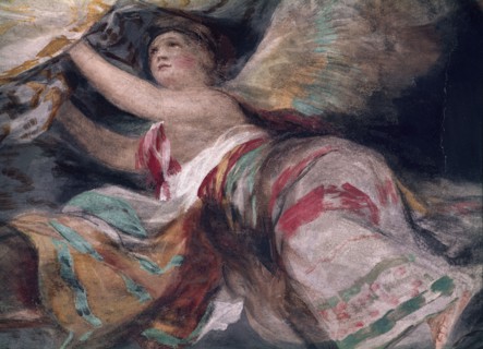 Goya, Fresque de la coupole Regina Martyrum (détail)