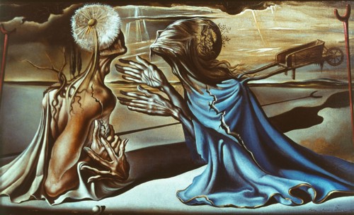 Dalí, Tristan et Iseult (détail)