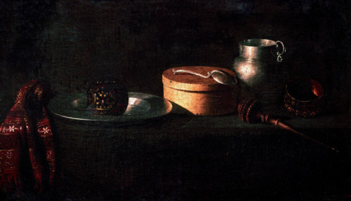 Zurbaran, Still Life With Chocolate Mill