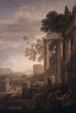 De Lorena, Enterrement de Sainte Sérapie
