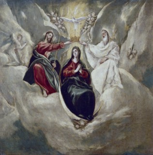 Le Greco, Le Couronnement de la Vierge