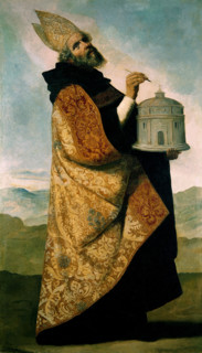 Zurbaran, Saint Augustin