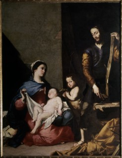 De Ribera, The Holy Family and Saint John