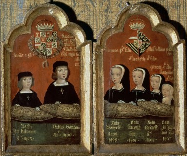 Anonyme, Les enfants de Jeanne Ière de Navarre et Philippe le Bel