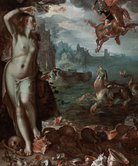 WTEWAEL JOACHIM
PERSEO SOCORRE A ANDROMEDA
PARIS, MUSEO LOUVRE-INTERIOR
FRANCIA