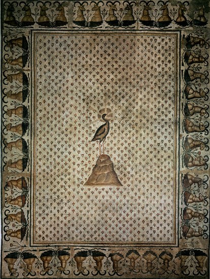 MOSAICO ROMANO S V D JC-PROCD VILLA DAFHNE-EL FENIX-6X4,25 M
PARIS, MUSEO