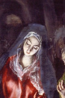 Le Greco, Adoration des bergers (détail)