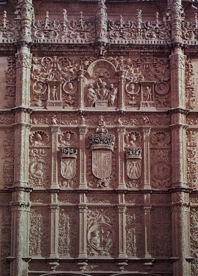 FACHADA DE LA UNIVERSIDAD - 1553 - ARQUITECTURA PLATERESCA
SALAMANCA,