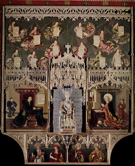 INGLES JORGE 1544/1585
RETABLO MARQUESES DE SANTILLANA O DE LOS ANGELES-OLEO/TABLA 1455-PROC