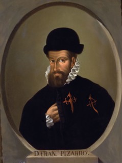 Portrait de Francisco Pizarro, conquistador espagnol
