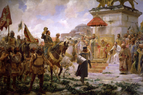 Moreno Carbonero, Roger de Flor à Constantinople