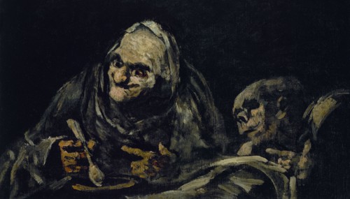 Goya, Deux vieux mangeant