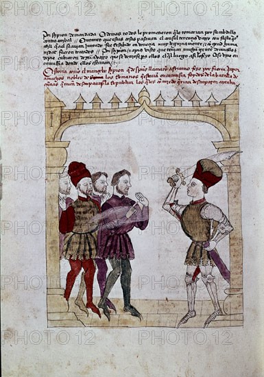 LIVIO TITO 59 AC/17 DC
DECADAS D TITO LIVIO FOLIO 114 REVERSO
MADRID, BIBLIOTECA